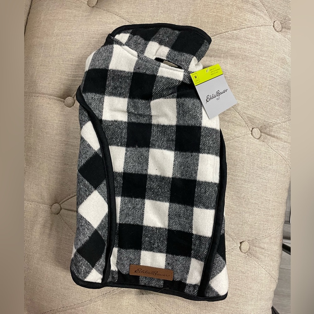 Kendall Brushed Check Vest from  EDDIE BAUER